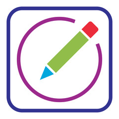 edit icon vector design symbol templates