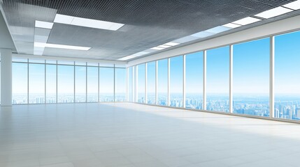 Minimalist Tech Haven, a sleek room with black grid patterns, transparent touchscreens, and futuristic devices, embodying innovation and simplicity.