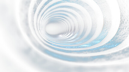 a close up view of a blue tube