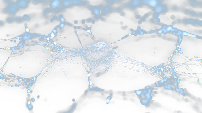 a broken glass window