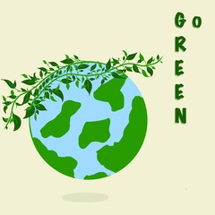 GO GREEN (GREENING OF THE EARTH)