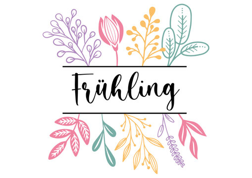 Fr&uuml;hlingskranz Fr&uuml;hling Kranz Blumen