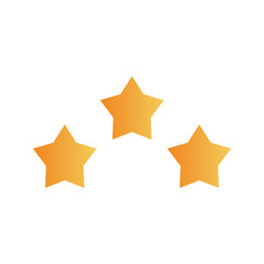 Obraz premium Star vector isolated icon. Stars vector icons. Stars collection. Golden Stars isolated on white background.