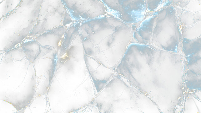 a broken glass window with a black background