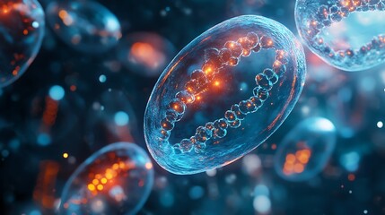Microscopic Cellular Structures: A Glimpse into the Intricate World of Biology