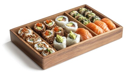 Delectable Sushi Platter: A Culinary Delight