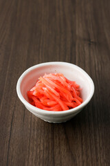 紅生姜　Red pickled ginger