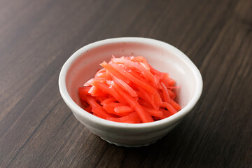 紅生姜　Red pickled ginger