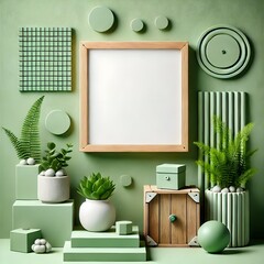 interior design scene with a table