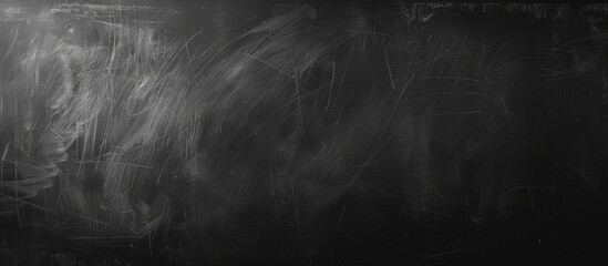 Chalkboard texture background in deep black with subtle scratches and smudges, offering ample copy space for advertising designs.