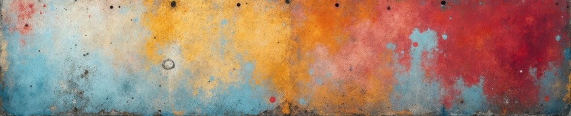 Distressed concrete wall with visible pitting and staining, macro, rough, backgrounds