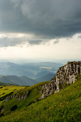 Golden Hour Panorama of Mala Fatra from Hleb