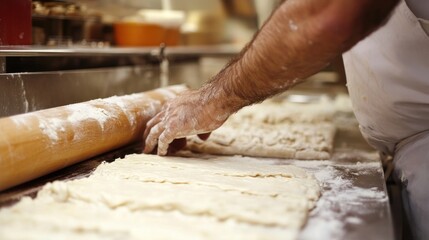 The Baker's Hands: Shaping Dough into Deliciousness