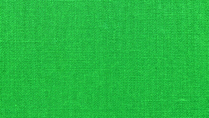 green fabric texture as background