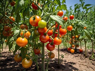 tomato tree that bears fruit abundantly