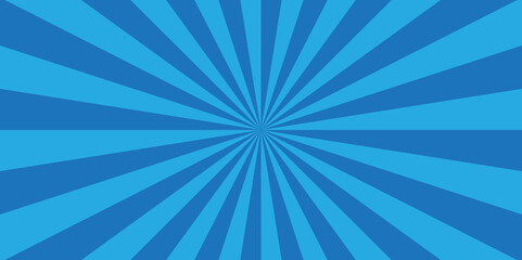 Background sunburst pattern blue design. Vintage sunrays illustration swirl grunge backdrop line. sun beam vector banner design and comic burst gradient concept pattern.	

