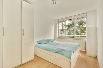Modern minimalist bedroom decor