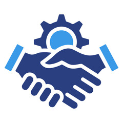 Business Partnerships  Icon Element For Design