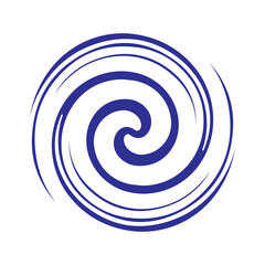 Abstract circle icon. Swirl logo. Swirl logo. Swirl logo.