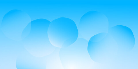Abstract blue white gradient geometric background. Fluid shapes and colorful graphic design. EPS10