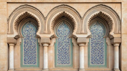 Exquisite Architectural Arches with Intricate Mosaic Designs