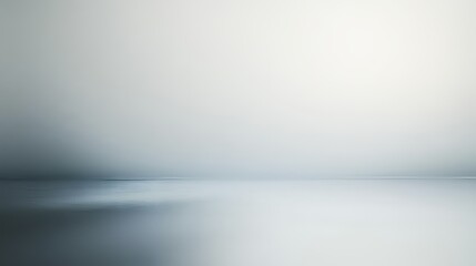 Glassy white surface, frosted in parts, with a faint gray tint. Blurred white glass with a smooth transition to a darker shade.