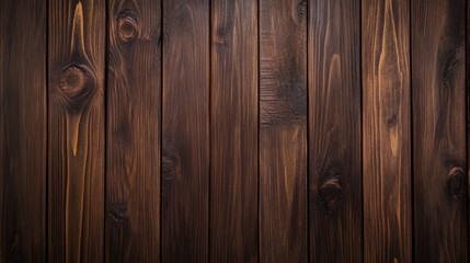 Obraz premium Dark wood background with rich textures and natural patterns, perfect for rustic designs and warm aesthetics. Ideal for various creative projects