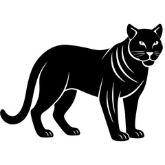 Download Wildcat Silhouette Vector Icon.