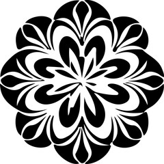 mandala stencil vector art
