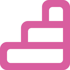 Object Alignment Round Icon logo design