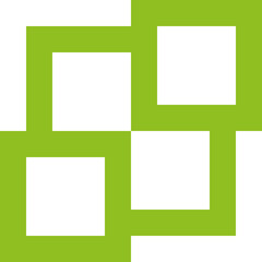 Object Distribution icon logo design