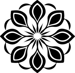 mandala stencil vector art