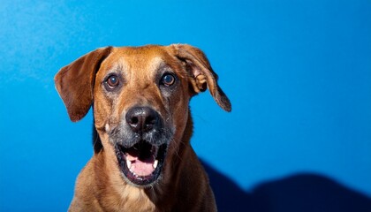 Obraz premium 驚いている犬