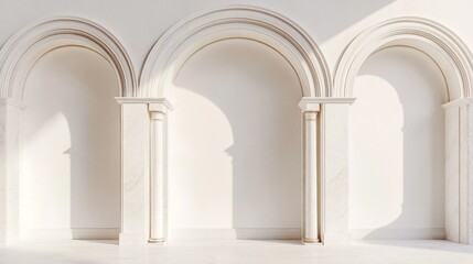 Fototapeta premium Elegant Arches Interior Design