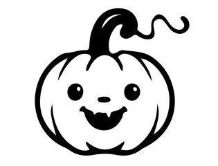 funny cartoon pumpkin halloween 