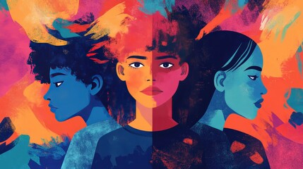 A mental health campaign focused on the importance of mental health for teenagers.