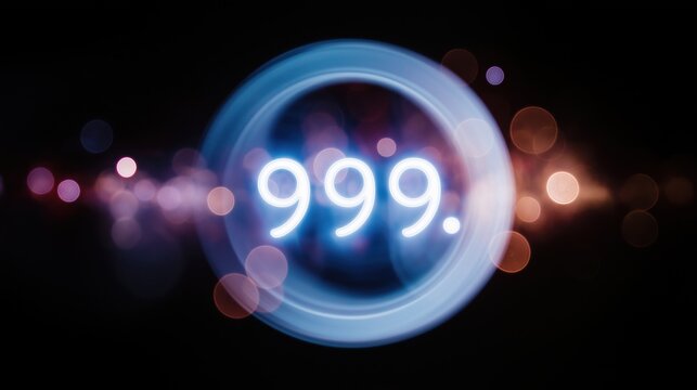 Abstract energy fields with floating numbers create a mesmerizing visual experience of numbers interacting in a dynamic space