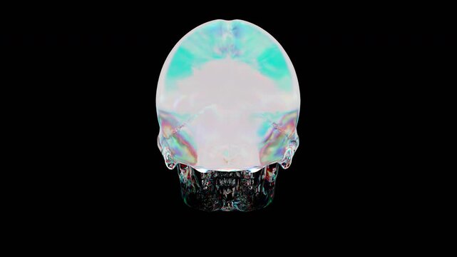 glass skull