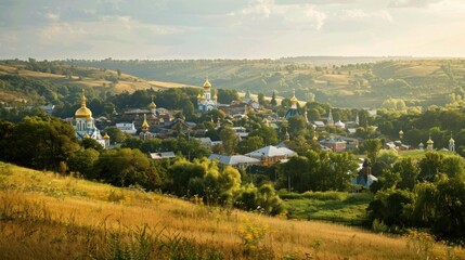 Fototapeta premium Ukraine is a beautiful, majestic and fertile land, real photos
