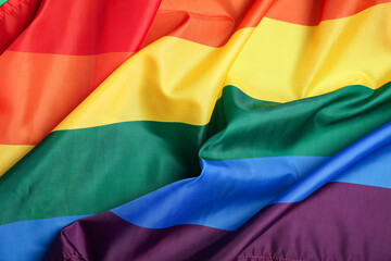 Texture of LGBT flag as background