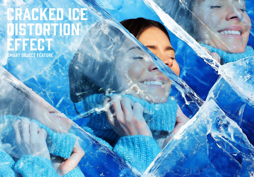 Cracked Ice Distortion Effect 