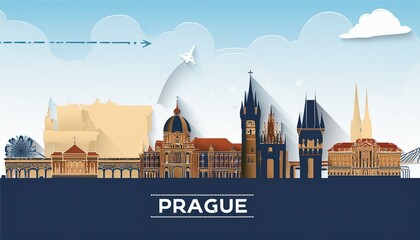 Obraz premium Prague card