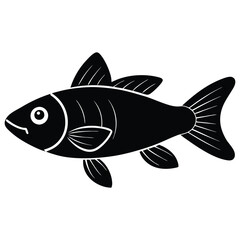 Sleek Fish Logo Design
