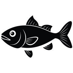 Sleek Fish Logo Design
