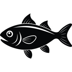 Sleek Fish Logo Design
