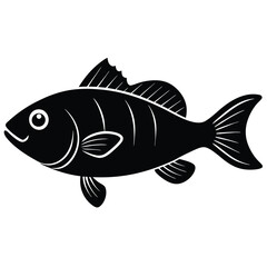 Sleek Fish Logo Design
