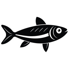 Powerful Barracuda Fish Illustration
