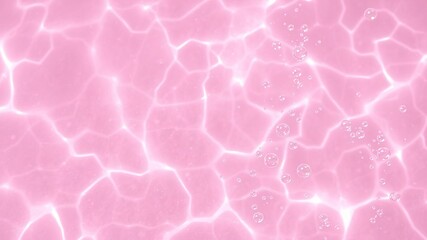 closeup pink water surface texture splashes bubbles abstract summer nature background coral waves sunlight, background, pink, surface