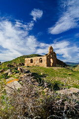 L'area archeologica di Chemtou,con i resti dell'antica città Romana e le miniere di estrazione...