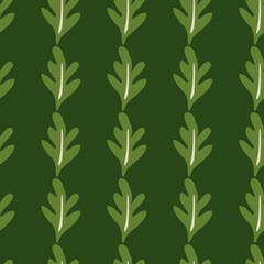 Elegant seamless leaves pattern.